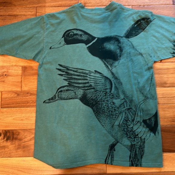 Vtg NWF all over duck print graphic T - Picture 5 of 5